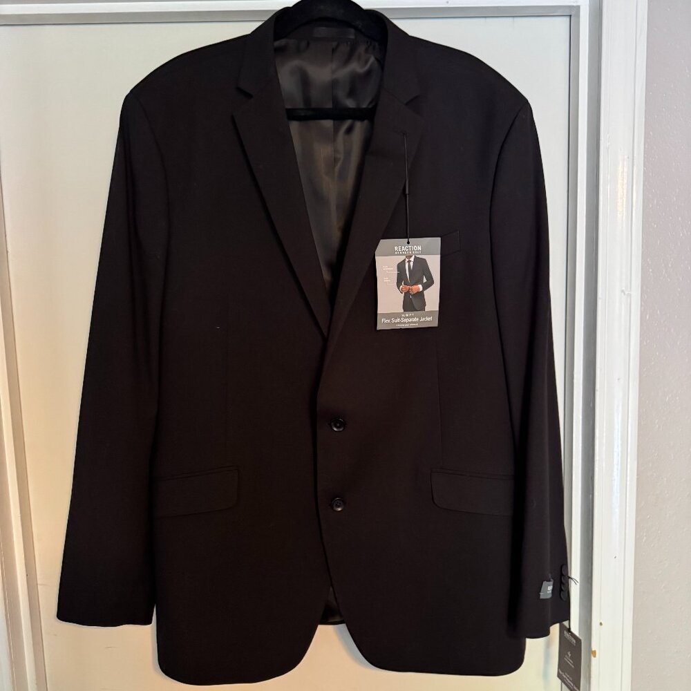 Kenneth Cole Reaction Flex Suit-Separate Jacket | Slim Fit 48L | New with Tags